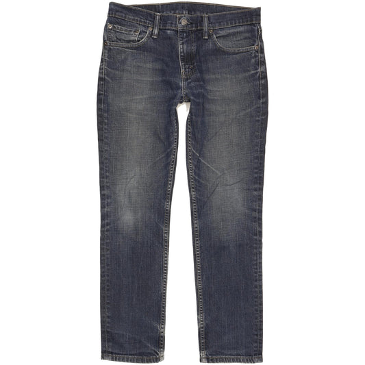 Levi's 511 Men Blue Straight Slim Stretch Jeans W32 L30