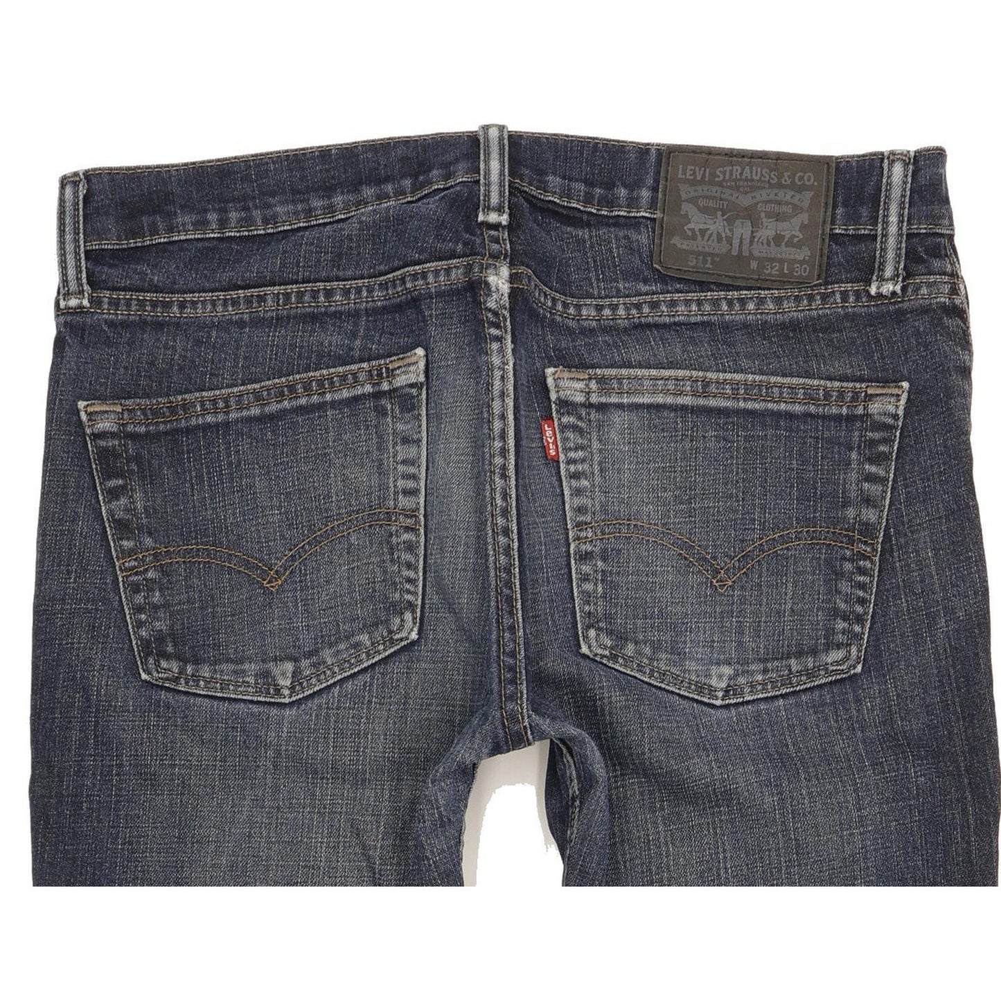 Levi's 511 Men Blue Straight Slim Stretch Jeans W32 L30