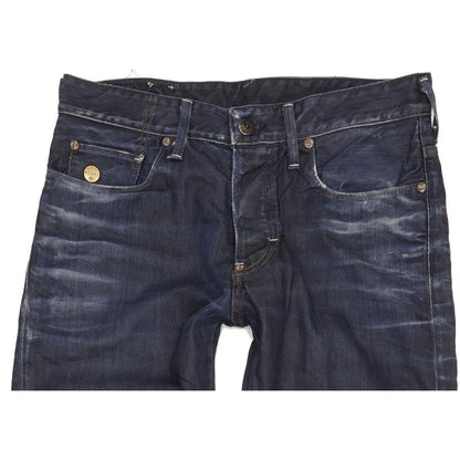 G-Star 3301 Men Blue Straight Regular Stretch Jeans W32 L33