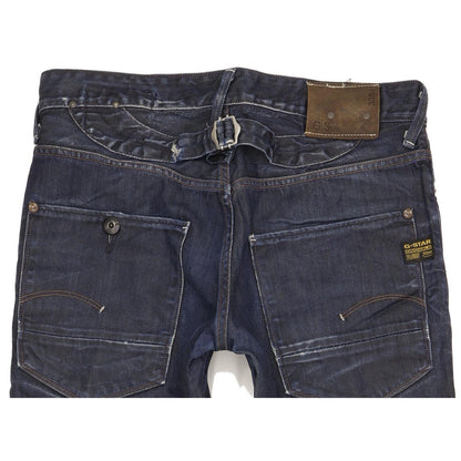 G-Star 3301 Men Blue Straight Regular Stretch Jeans W32 L33
