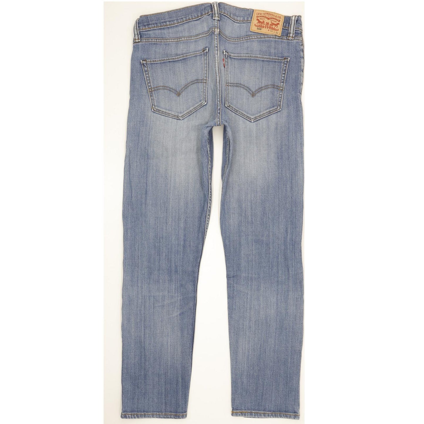 Levi's 508 Men Blue Straight Regular Stretch Jeans W33 L31