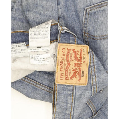 Levi's 508 Men Blue Straight Regular Stretch Jeans W33 L31