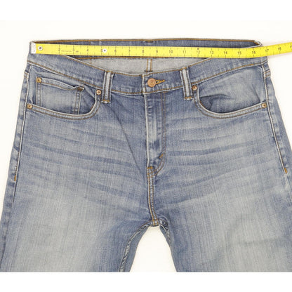 Levi's 508 Men Blue Straight Regular Stretch Jeans W33 L31