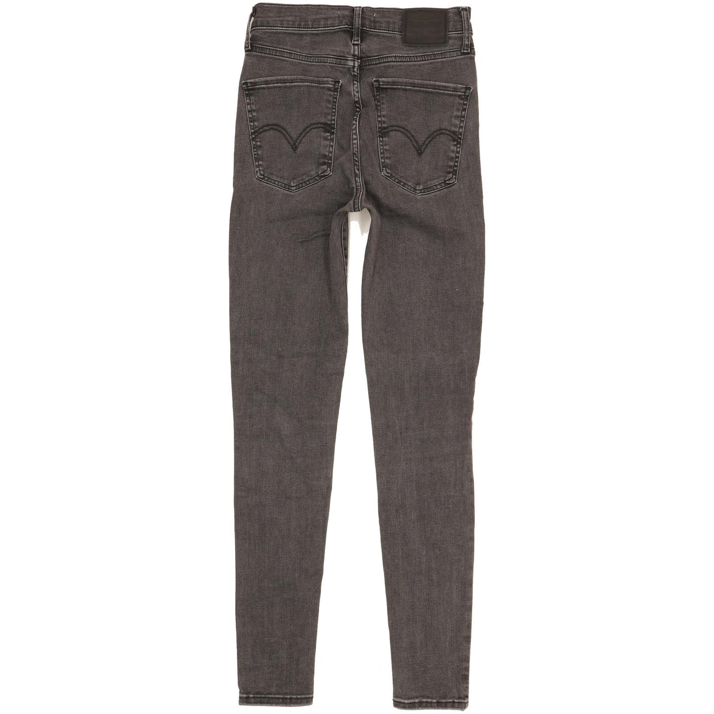 Levi's Mile Grey Skinny Slim Stretch Jeans High Waisted W27 L30