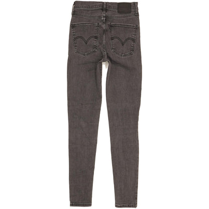Levi's Mile Grey Skinny Slim Stretch Jeans High Waisted W27 L30