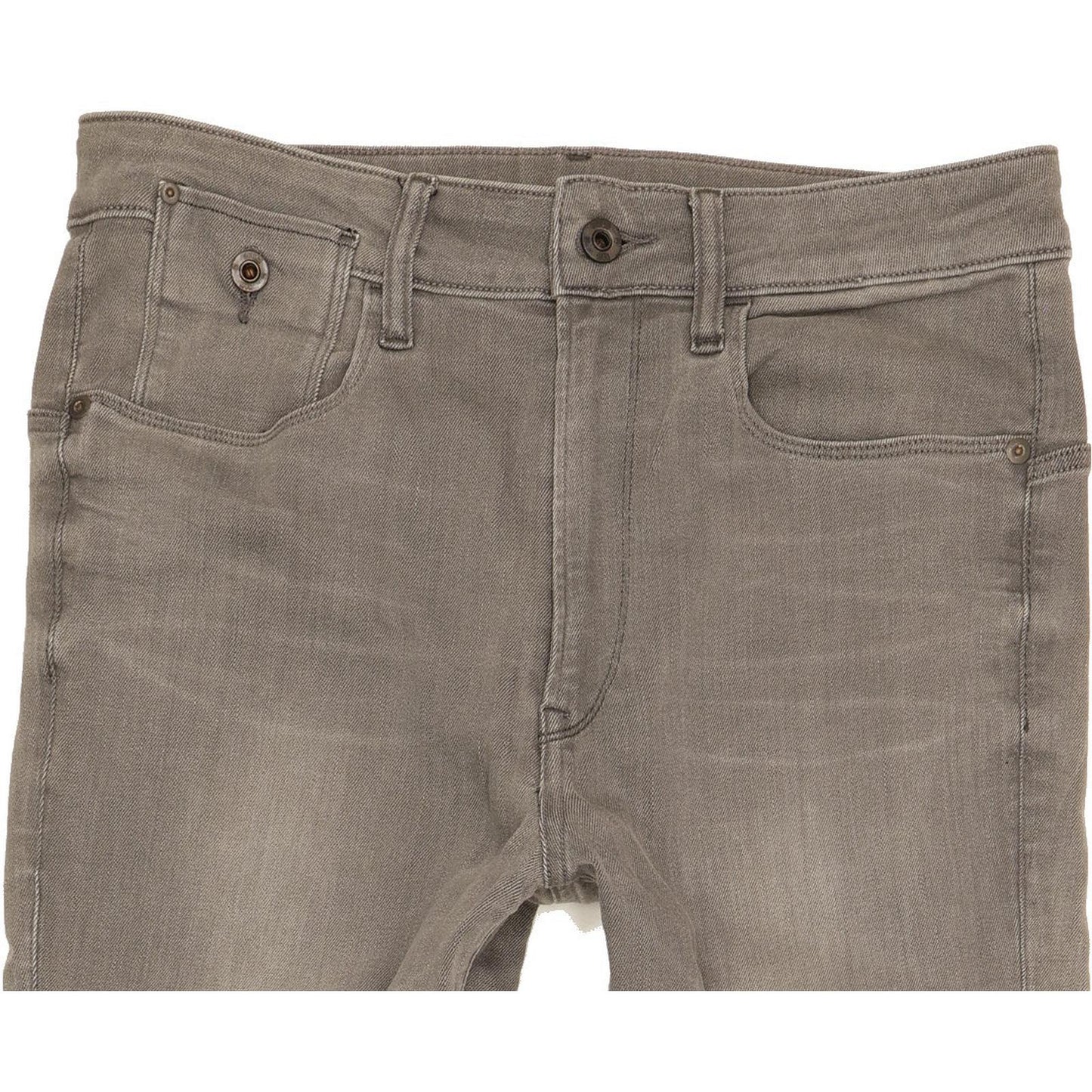 G-Star Type C 3D Men Grey Skinny Loose Stretch Jeans W30 L27