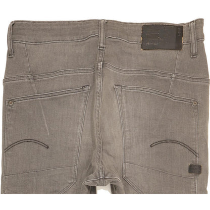 G-Star Type C 3D Men Grey Skinny Loose Stretch Jeans W30 L27
