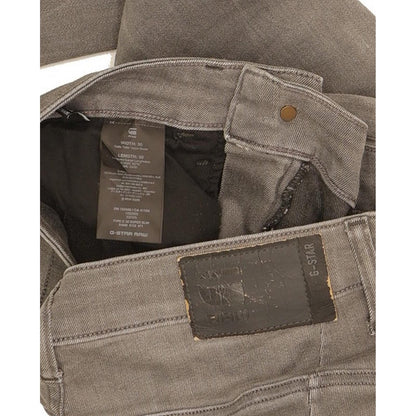 G-Star Type C 3D Men Grey Skinny Loose Stretch Jeans W30 L27