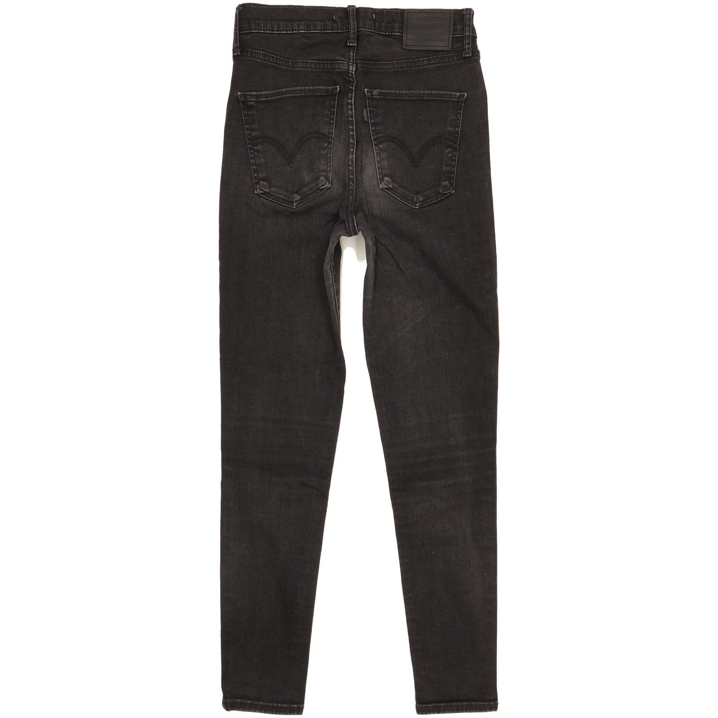 Levi's Mile Black Skinny Slim Stretch Jeans High Waisted W28 L28