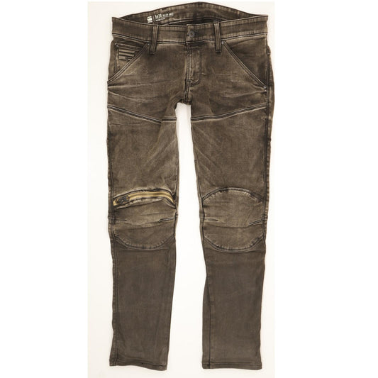 G-Star 5620 3D Men Grey Skinny Slim Stretch Jeans W30 L27