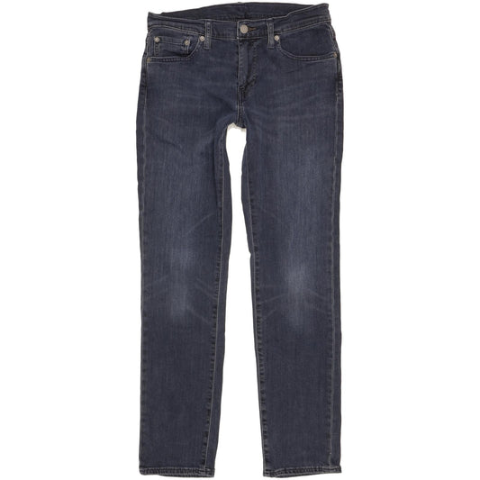 Levi's 511 Men Blue Straight Slim Stretch Jeans W30 L30