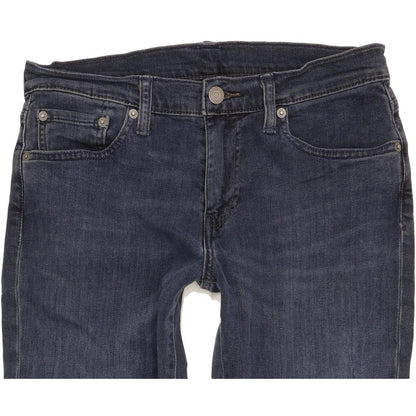 Levi's 511 Men Blue Straight Slim Stretch Jeans W30 L30