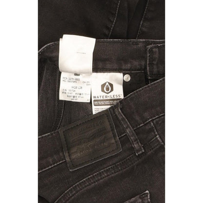 Levi's Mile Black Skinny Slim Stretch Jeans High Waisted W28 L28