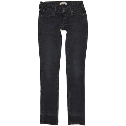 Levi's 571 Women Black Straight Slim Jeans W30 L33