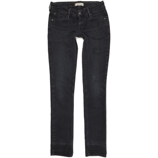 Levi's 571 Women Black Straight Slim Jeans W30 L33