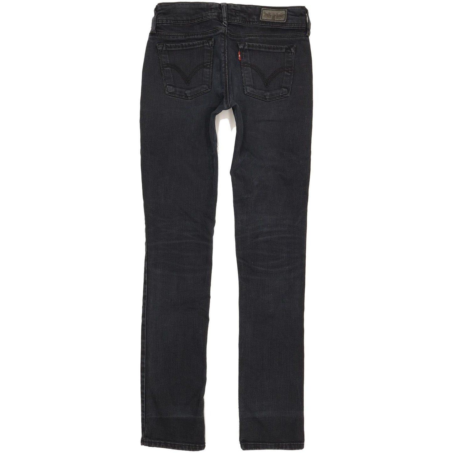 Levi's 571 Women Black Straight Slim Jeans W30 L33