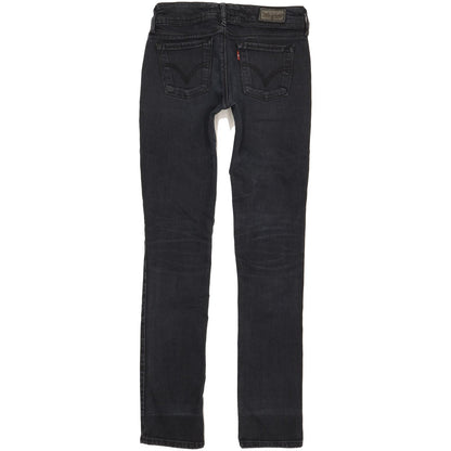 Levi's 571 Women Black Straight Slim Jeans W30 L33