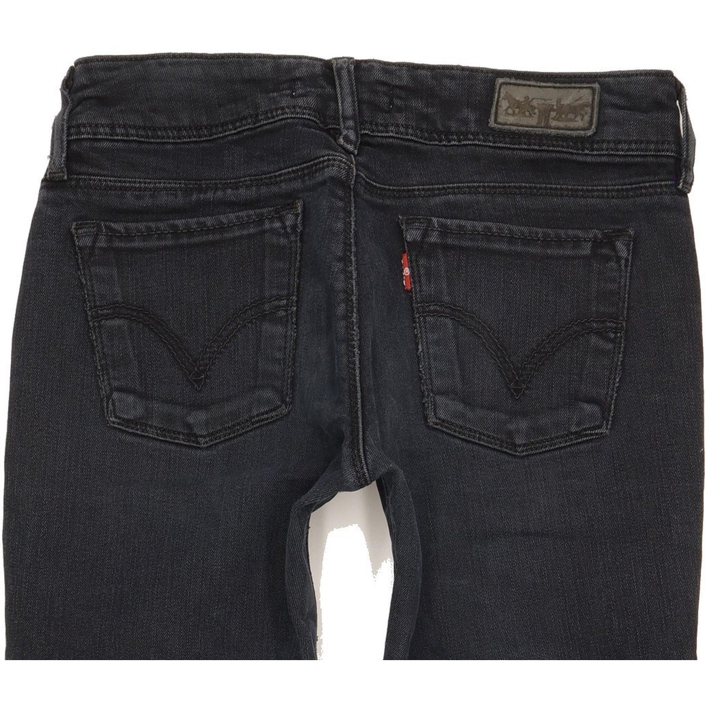 Levi's 571 Women Black Straight Slim Jeans W30 L33