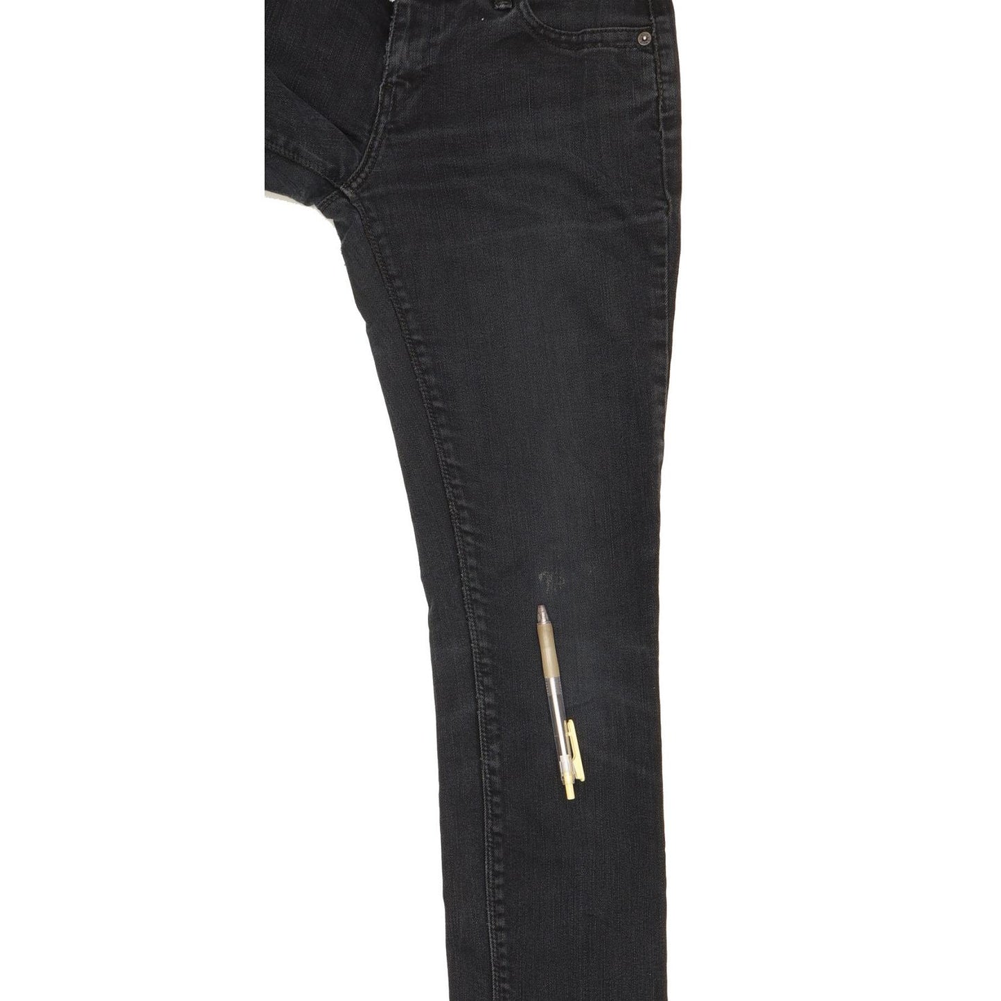 Levi's 571 Women Black Straight Slim Jeans W30 L33
