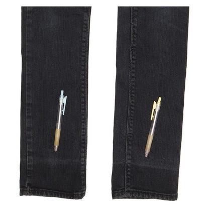 Levi's 571 Women Black Straight Slim Jeans W30 L33