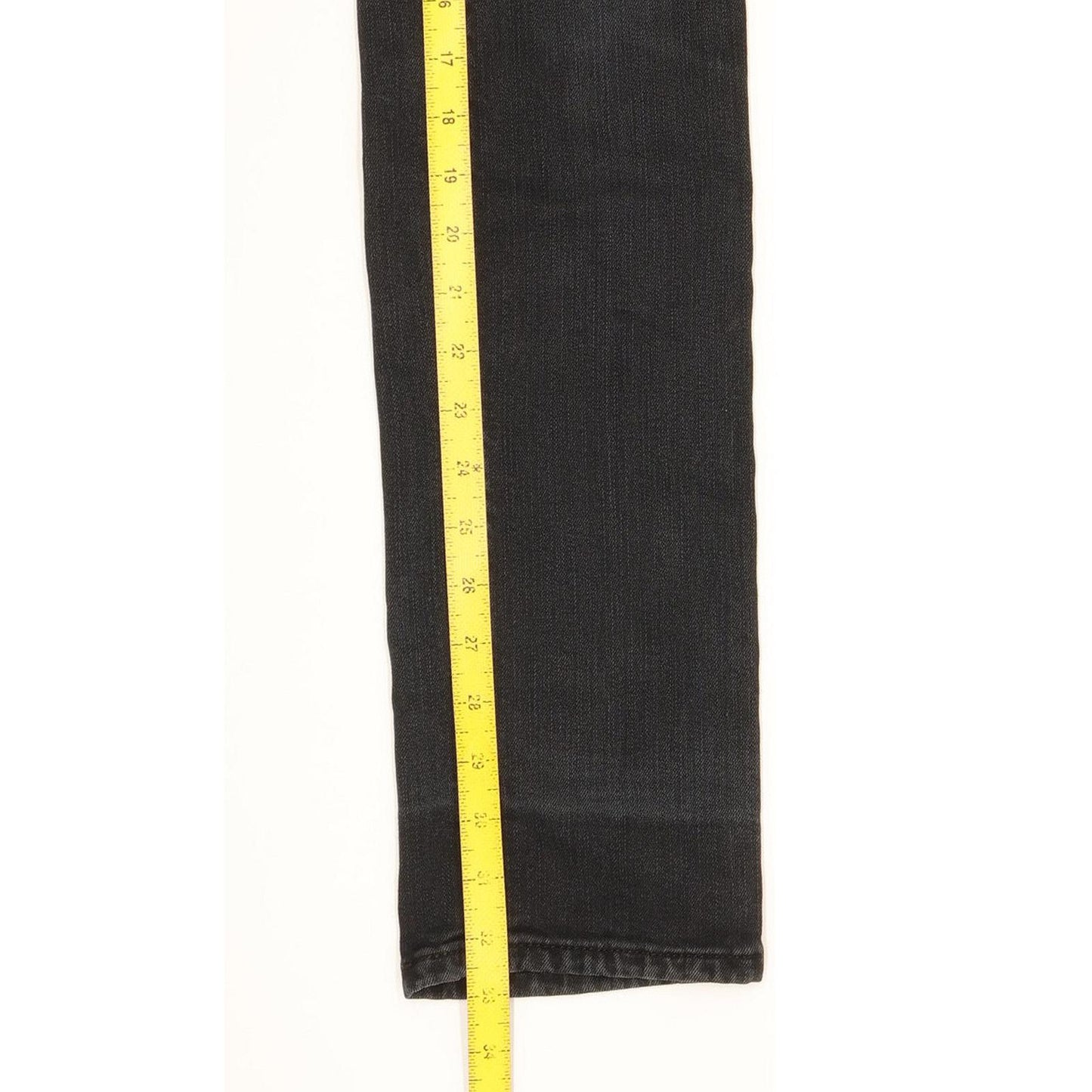 Levi's 571 Women Black Straight Slim Jeans W30 L33