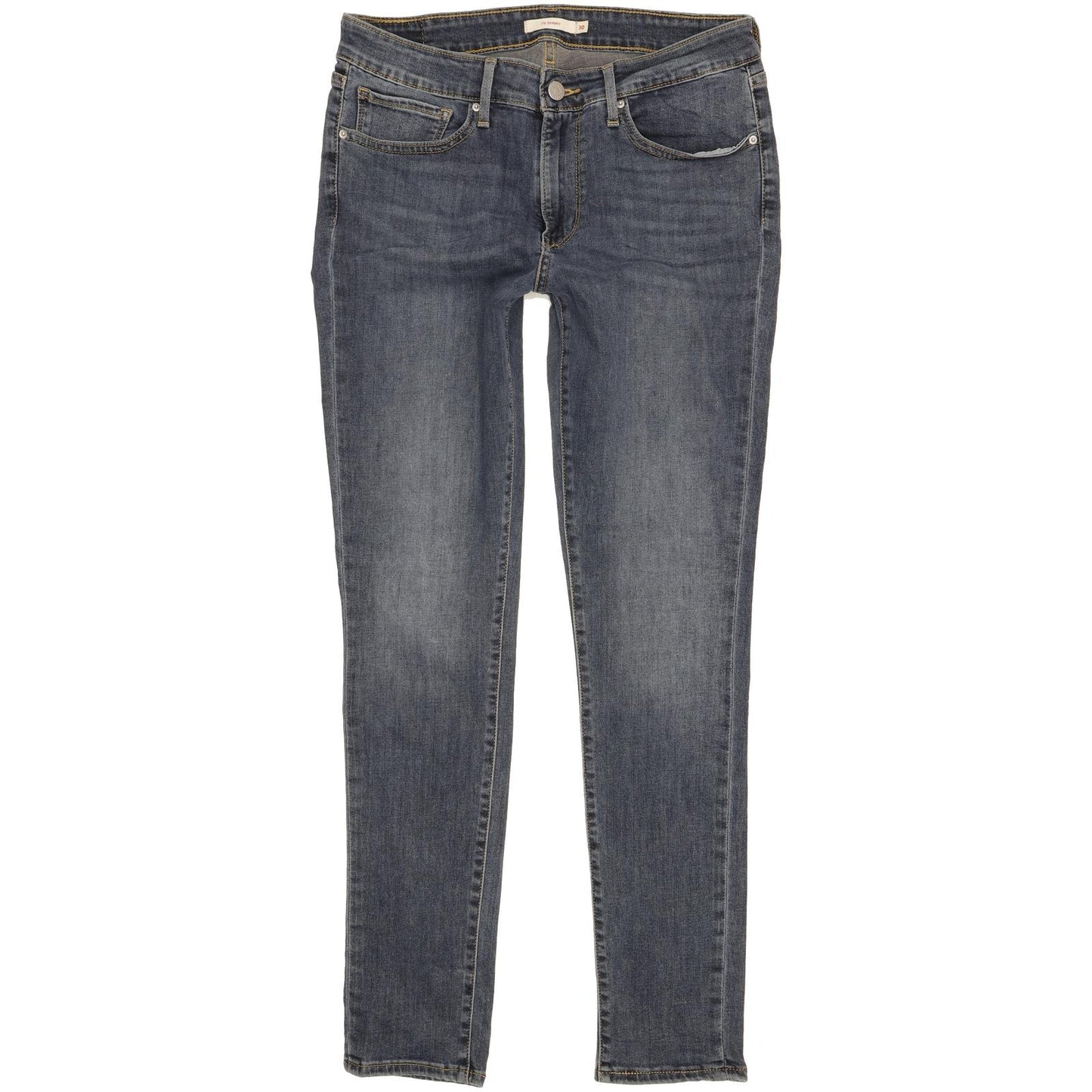 Levi's 711 Women Blue Skinny Slim Stretch Jeans W30 L30