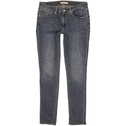 Levi's 711 Women Blue Skinny Slim Stretch Jeans W30 L30