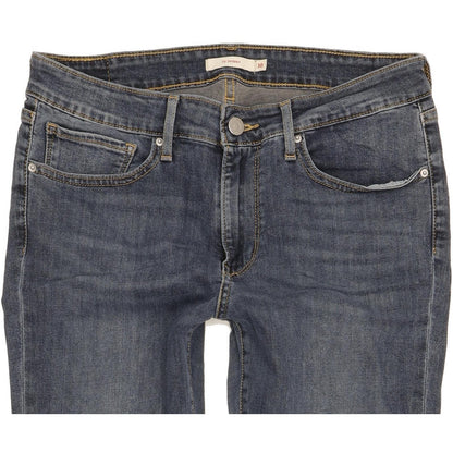 Levi's 711 Women Blue Skinny Slim Stretch Jeans W30 L30