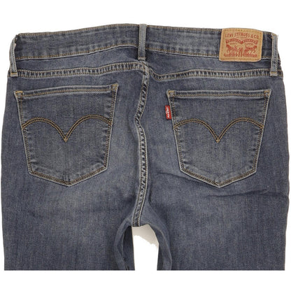 Levi's 711 Women Blue Skinny Slim Stretch Jeans W30 L30