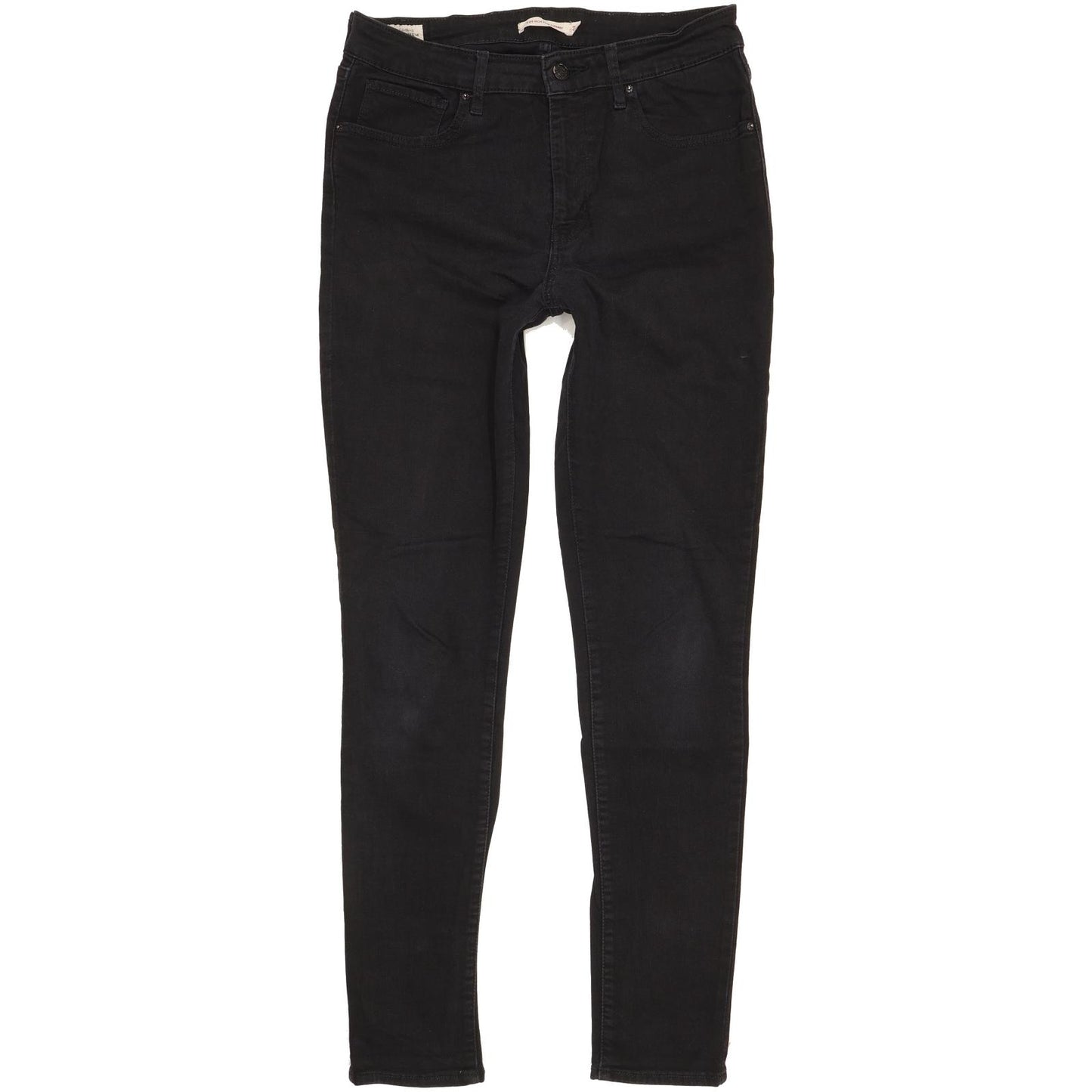 Levi's 724 Women Black Skinny Slim Stretch Jeans W31 L31