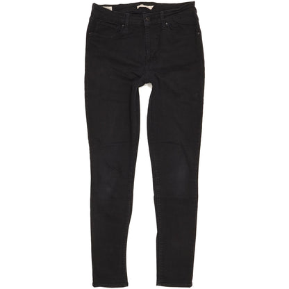 Levi's 724 Women Black Skinny Slim Stretch Jeans W31 L31