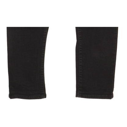 Levi's 724 Women Black Skinny Slim Stretch Jeans W31 L31