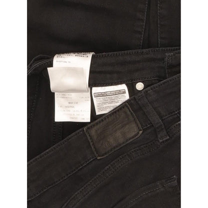 Levi's 724 Women Black Skinny Slim Stretch Jeans W31 L31