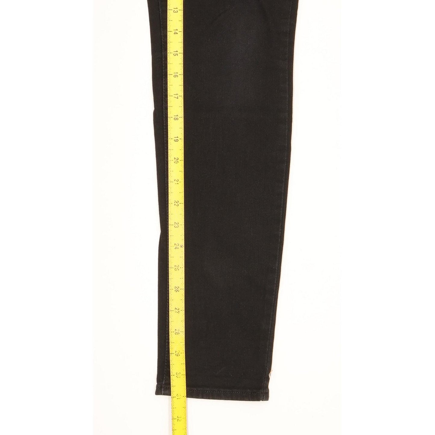 Levi's 724 Women Black Skinny Slim Stretch Jeans W31 L31