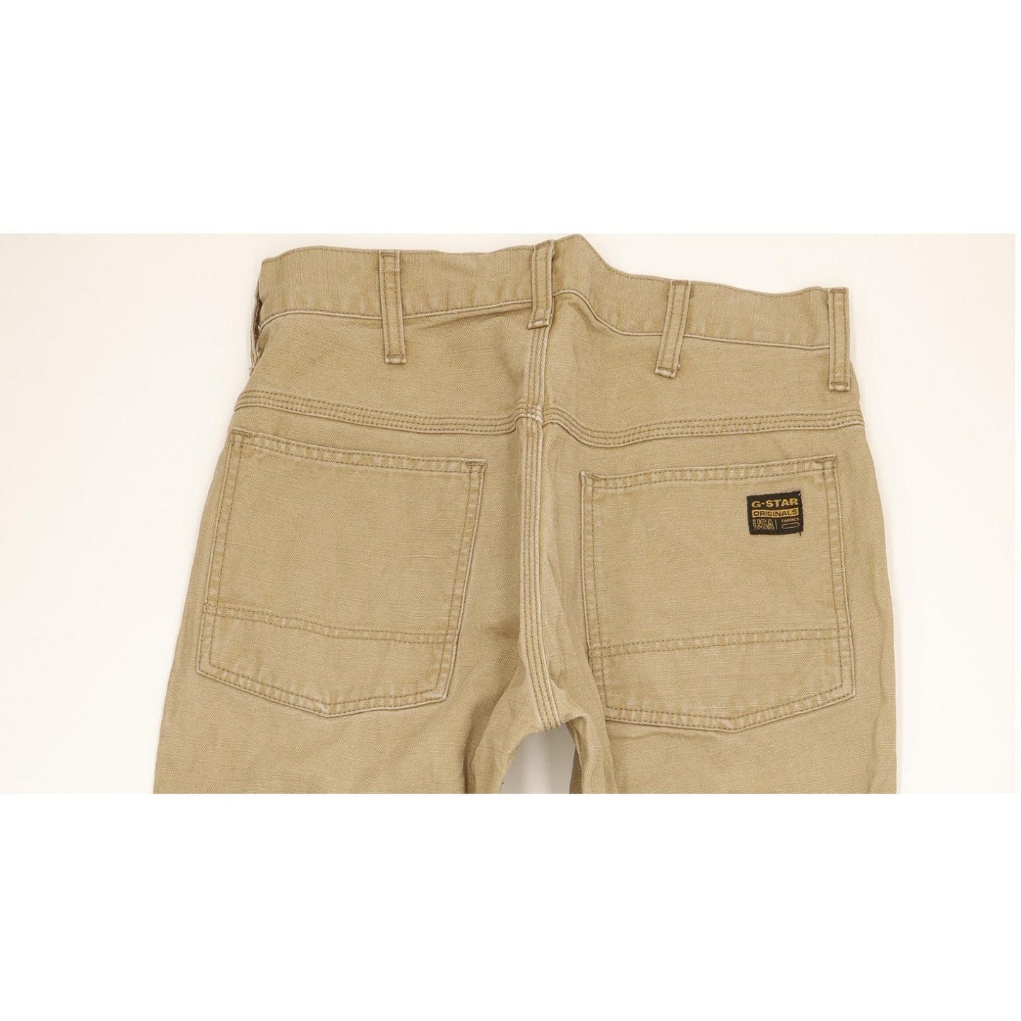 G-Star Union Men Beige Straight Regular Jeans W29 L34