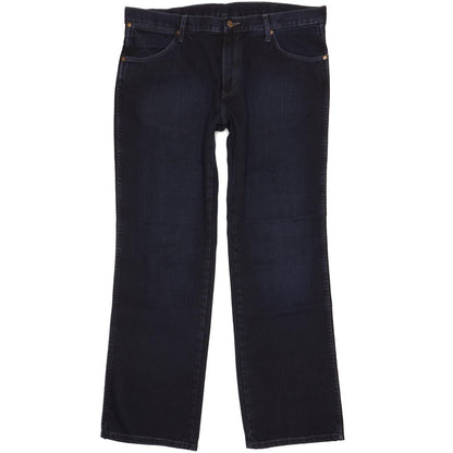 Wrangler Alaska Men Blue Straight Regular Jeans W36 L32