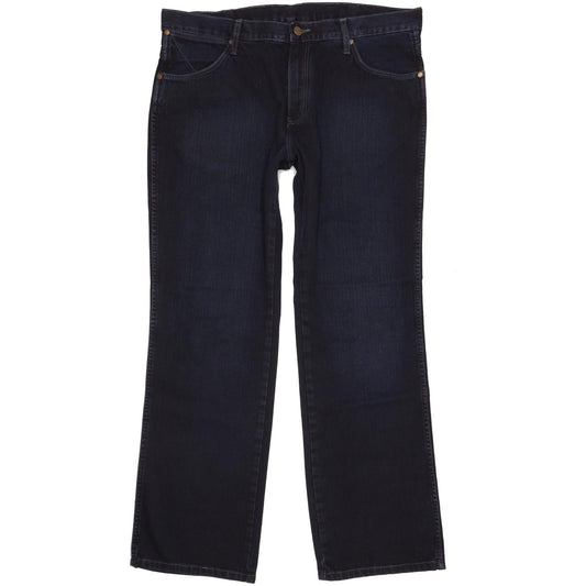 Wrangler Alaska Men Blue Straight Regular Jeans W36 L32