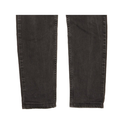 Levi's 512 Men Black Tapered Slim Stretch Jeans W32 L31