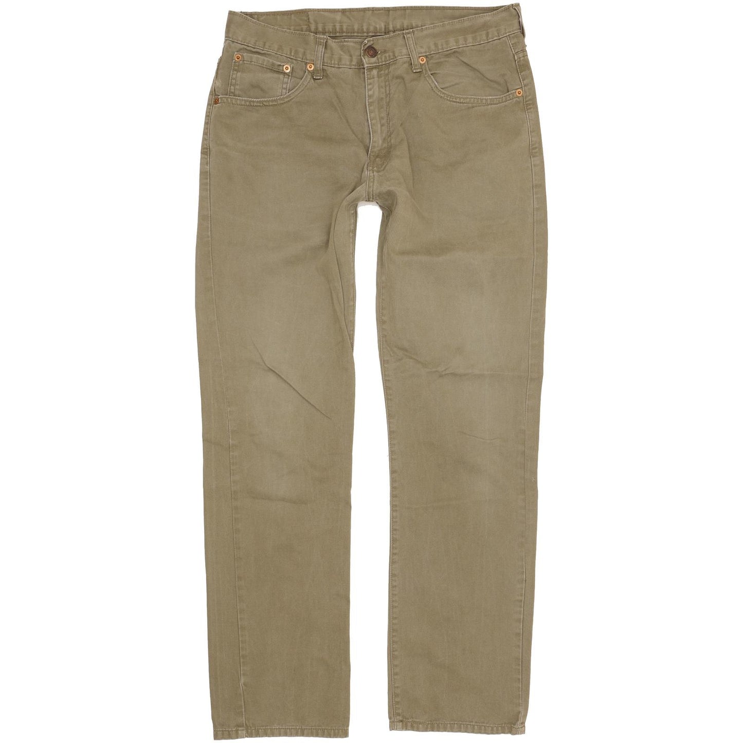 Levi's 581 Men Green Straight Regular Jeans W33 L31