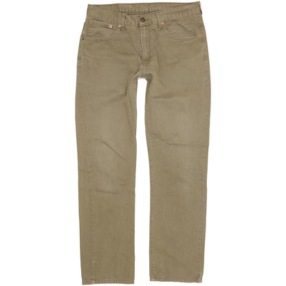 Levi's 581 Men Green Straight Regular Jeans W33 L31