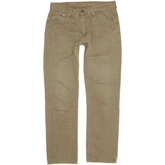 Levi's 581 Men Green Straight Regular Jeans W33 L31