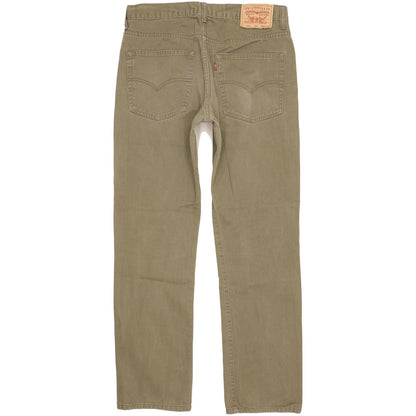 Levi's 581 Men Green Straight Regular Jeans W33 L31