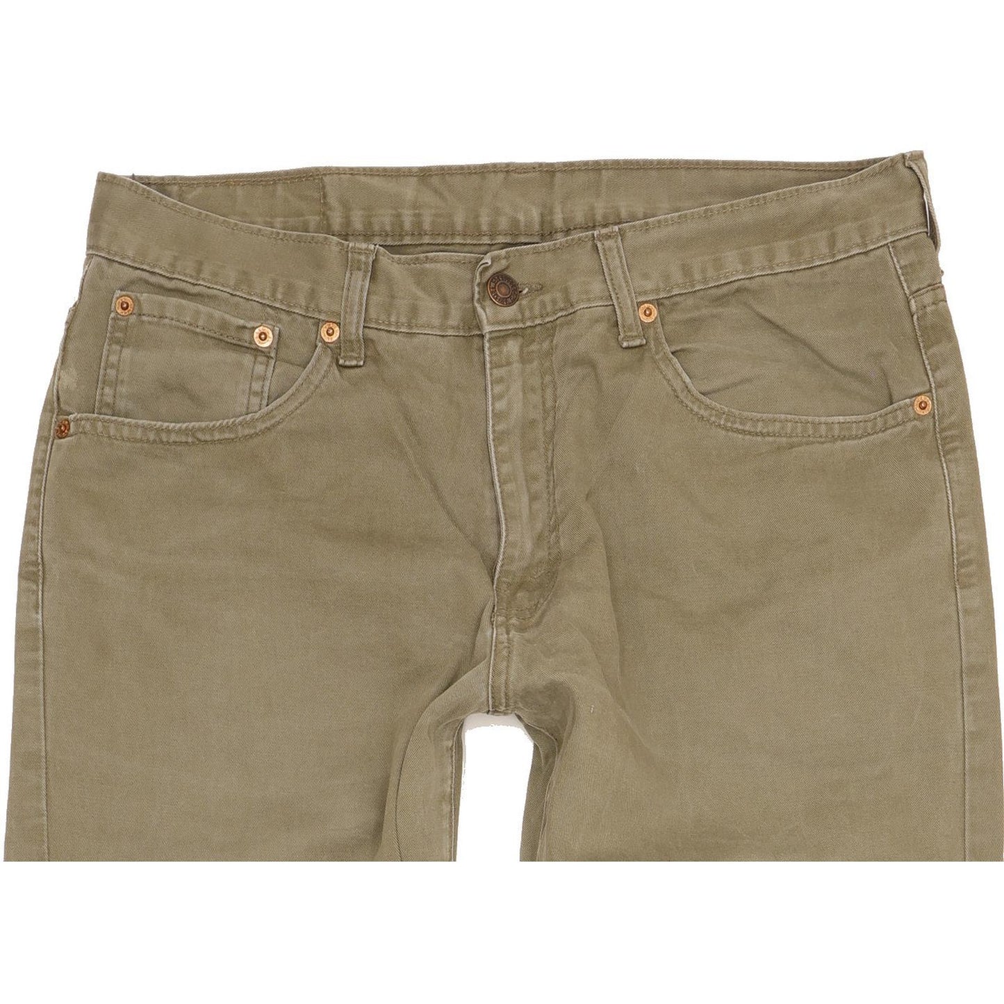 Levi's 581 Men Green Straight Regular Jeans W33 L31