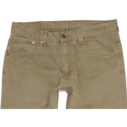 Levi's 581 Men Green Straight Regular Jeans W33 L31