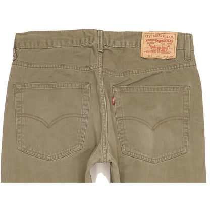 Levi's 581 Men Green Straight Regular Jeans W33 L31