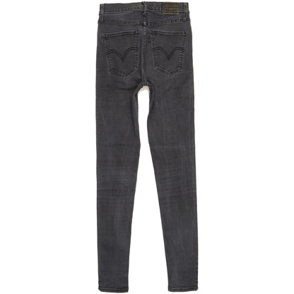 Levi's Mile Grey Skinny Slim Stretch Jeans High Waisted W28 L32