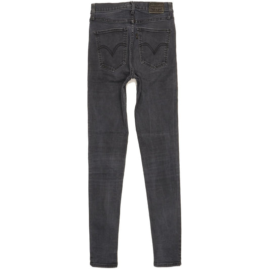 Levi's Mile Grey Skinny Slim Stretch Jeans High Waisted W28 L32