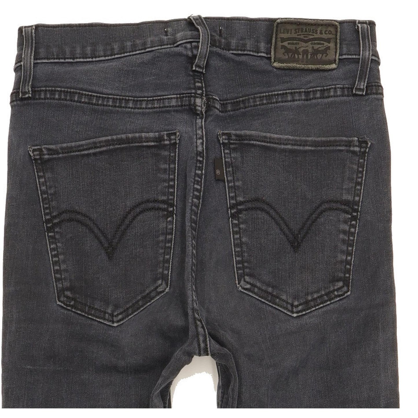 Levi's Mile Grey Skinny Slim Stretch Jeans High Waisted W28 L32