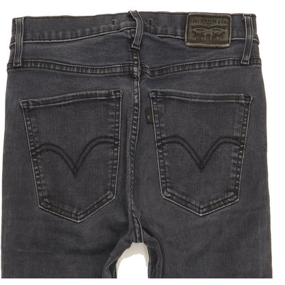 Levi's Mile Grey Skinny Slim Stretch Jeans High Waisted W28 L32
