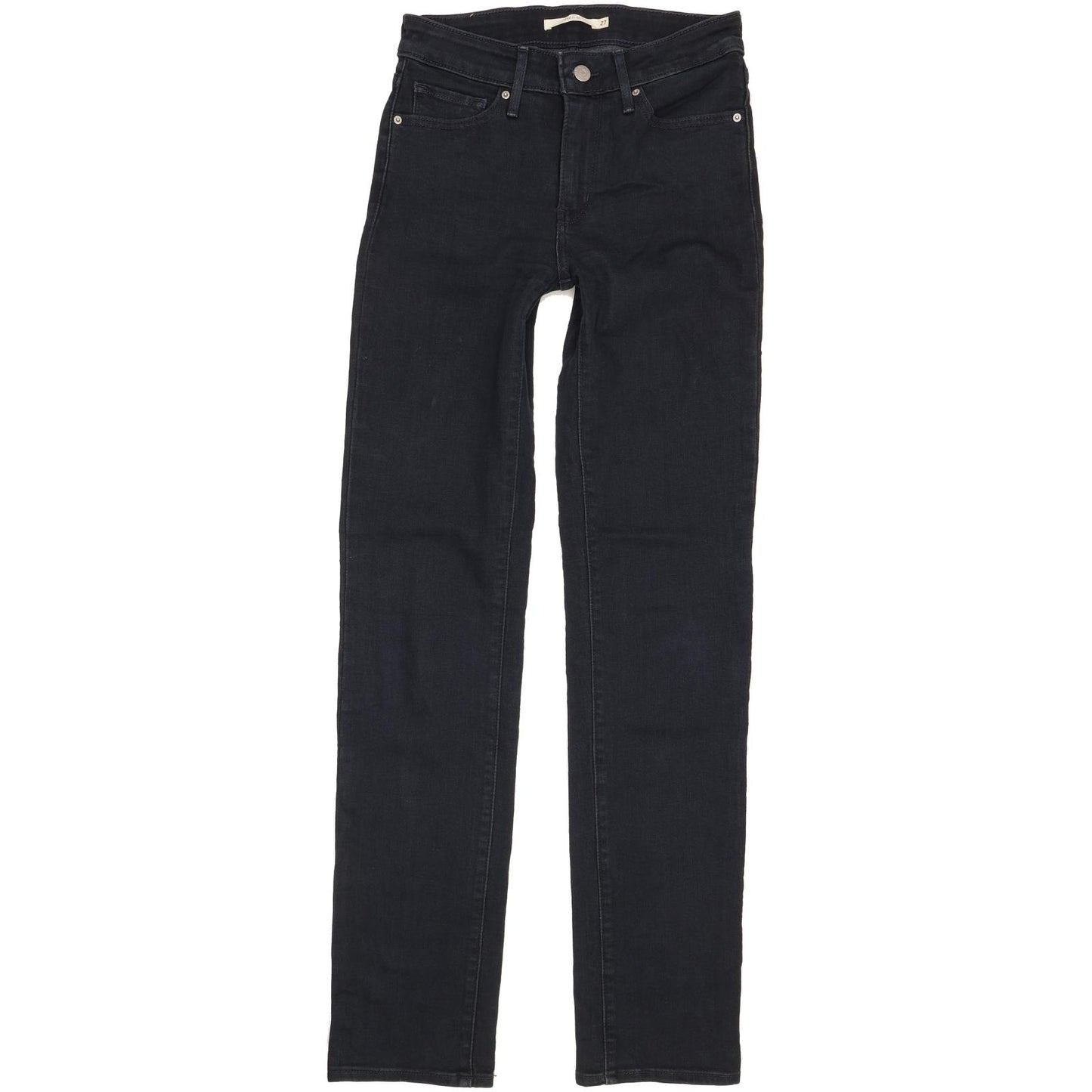 Levi's 712 Women Navy Straight Slim Stretch Jeans W27 L32